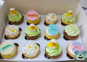 cupcakes bebe paques-